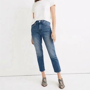 Madewell High-Rise Slim Boyjean, 23